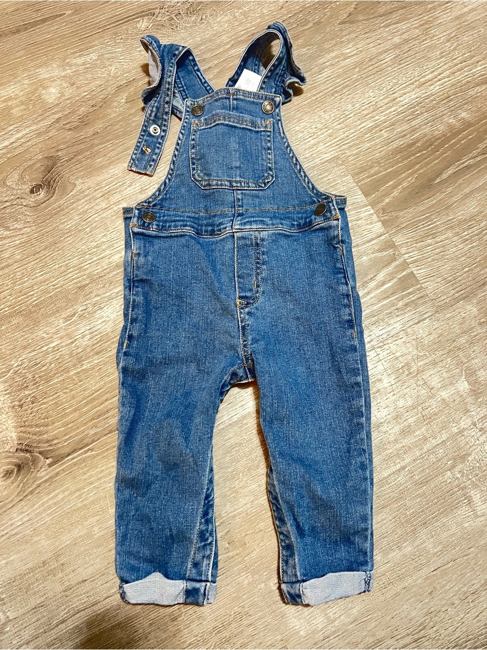 Carter's Classic Blue Denim Overalls for Kids